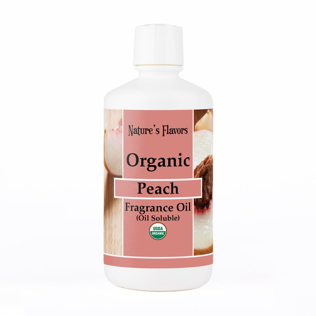 Peach Fragrance Oil (Oil Soluble), Organic