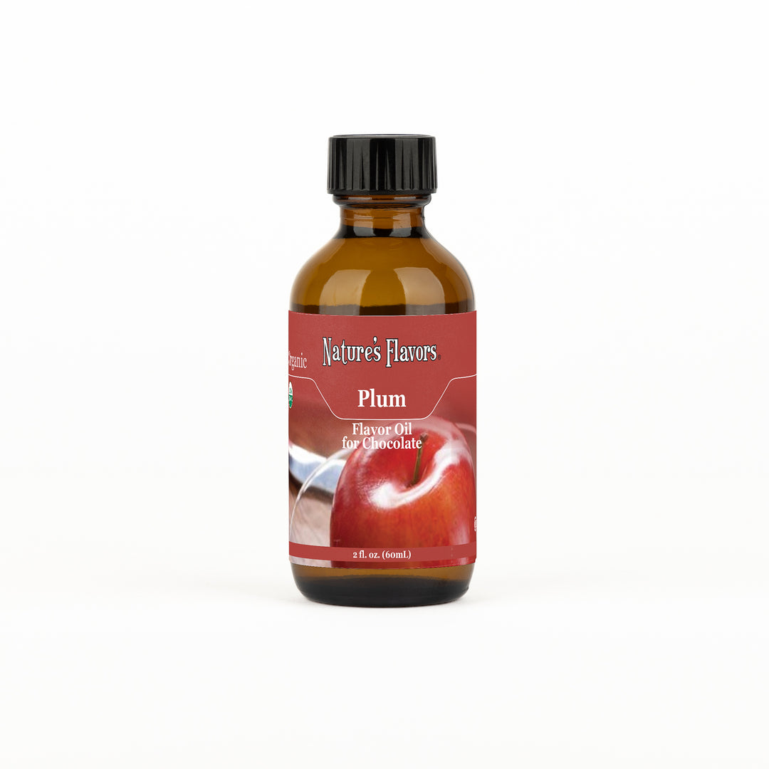 Organic Plum Flavor Oil For Chocolate