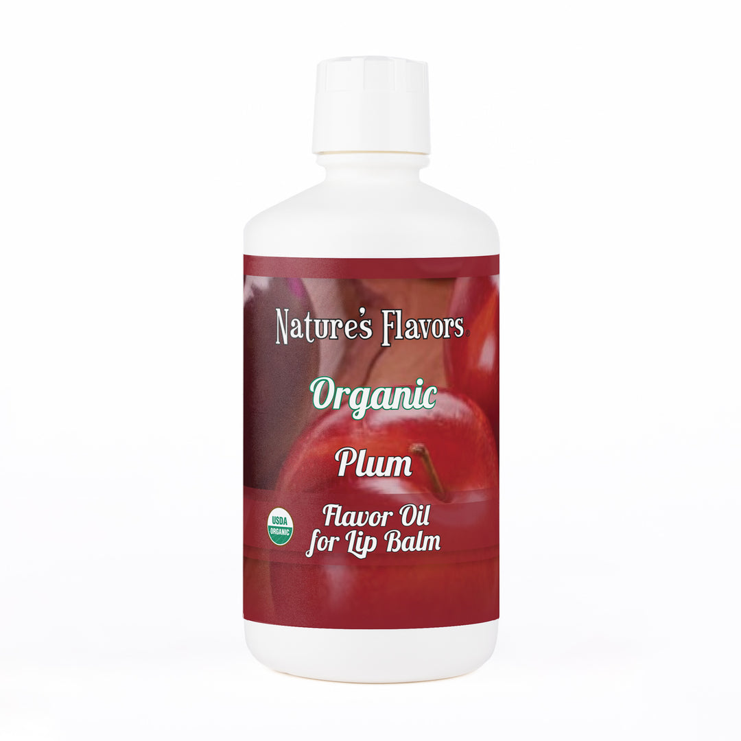 Organic Plum Flavor Oil for Lip Balm