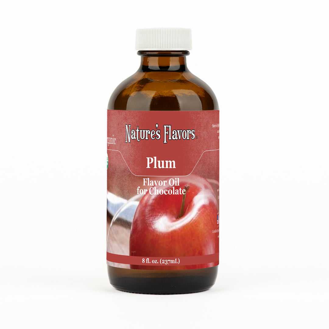 Organic Plum Flavor Oil For Chocolate