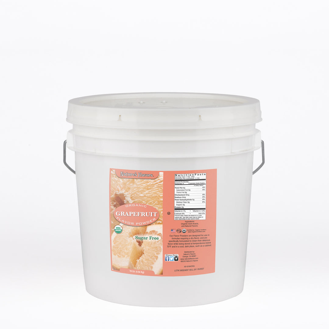 Grapefruit Flavor Powder (Sugar-Free), Organic