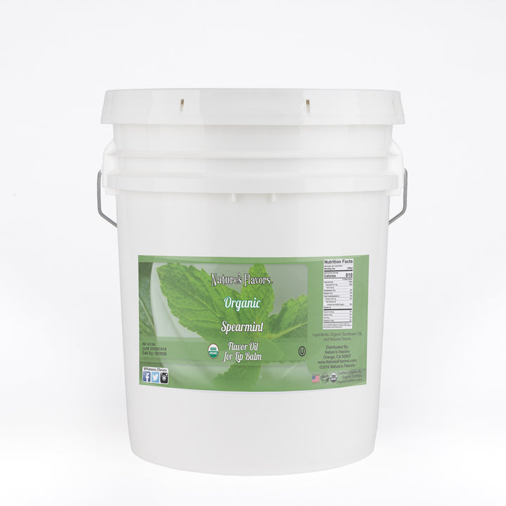 Organic Spearmint Flavor Oil for Lip Balm