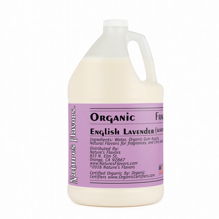 Organic English Lavender Fragrance Emulsion with Floral Notes (Water Soluble)