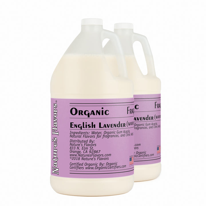 Organic English Lavender Fragrance Emulsion with Floral Notes (Water Soluble)