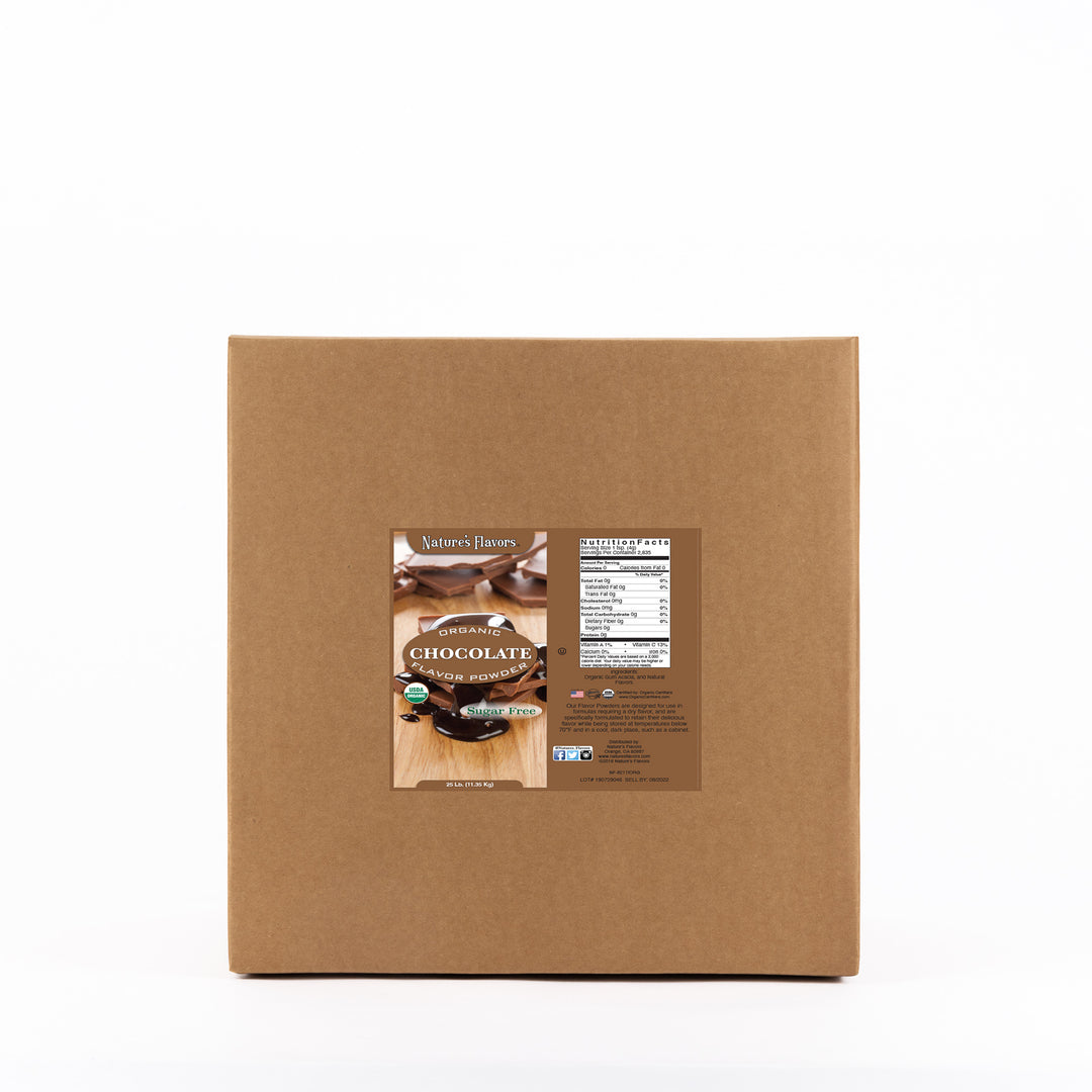 Chocolate Flavor Powder (Sugar-Free), Organic