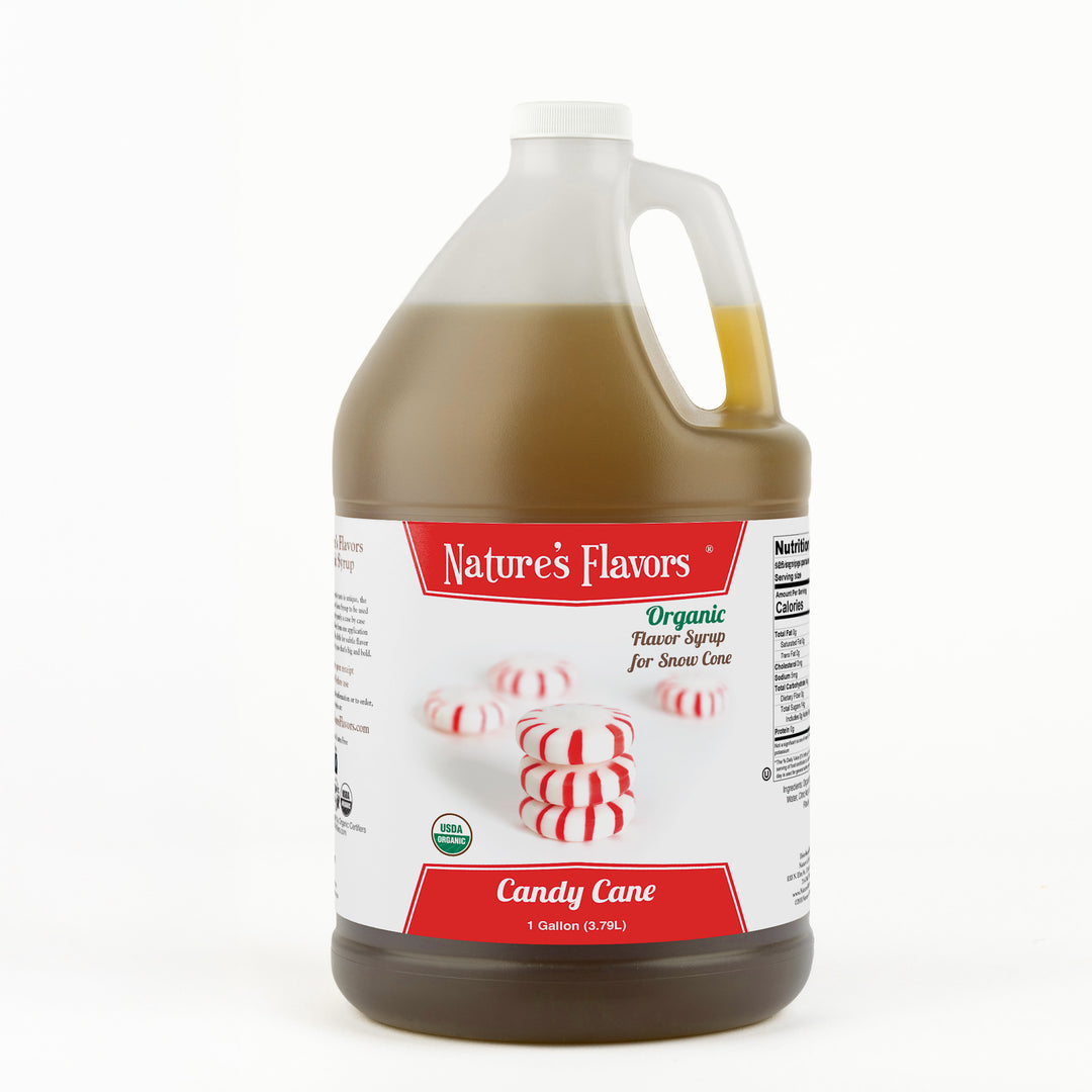 Candy Cane Snow Cone Syrup, Organic