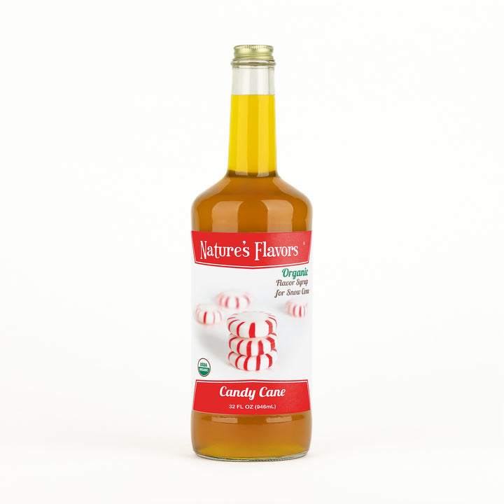 Candy Cane Snow Cone Syrup, Organic