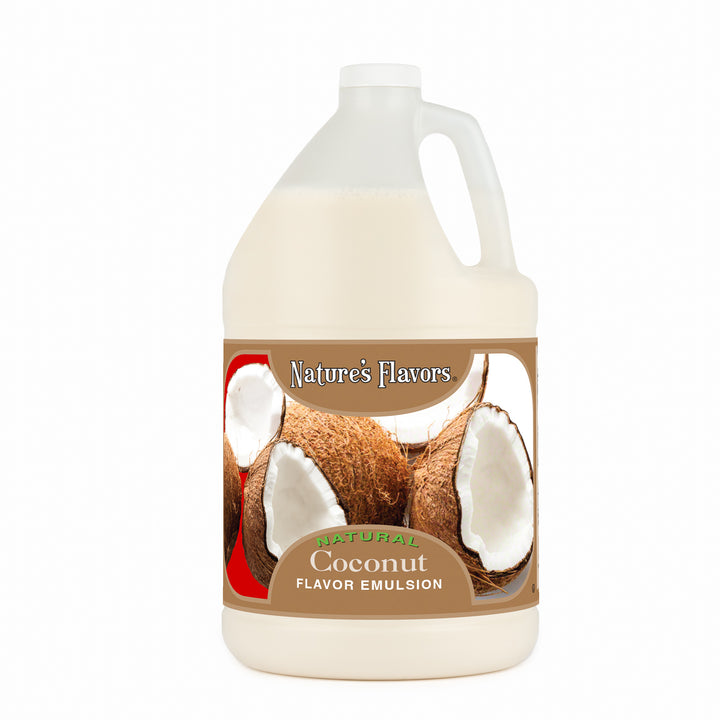 Coconut Flavor Emulsion for High Heat Applications