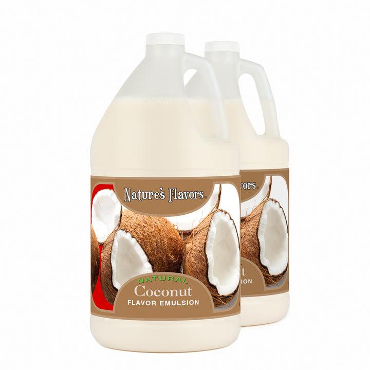 Coconut Flavor Emulsion for High Heat Applications