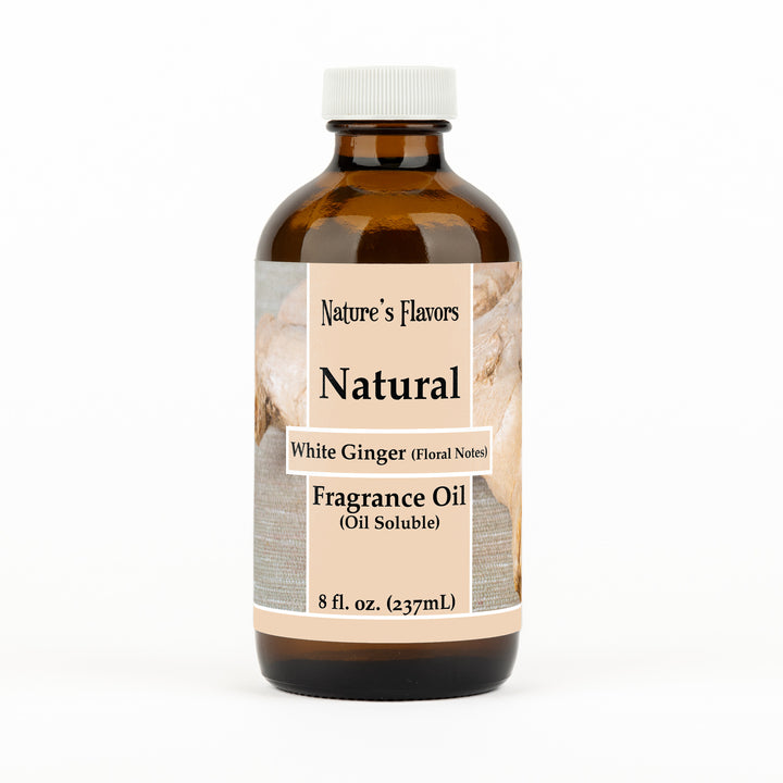 White Ginger Fragrance Oil With Floral Notes (Oil Soluble)