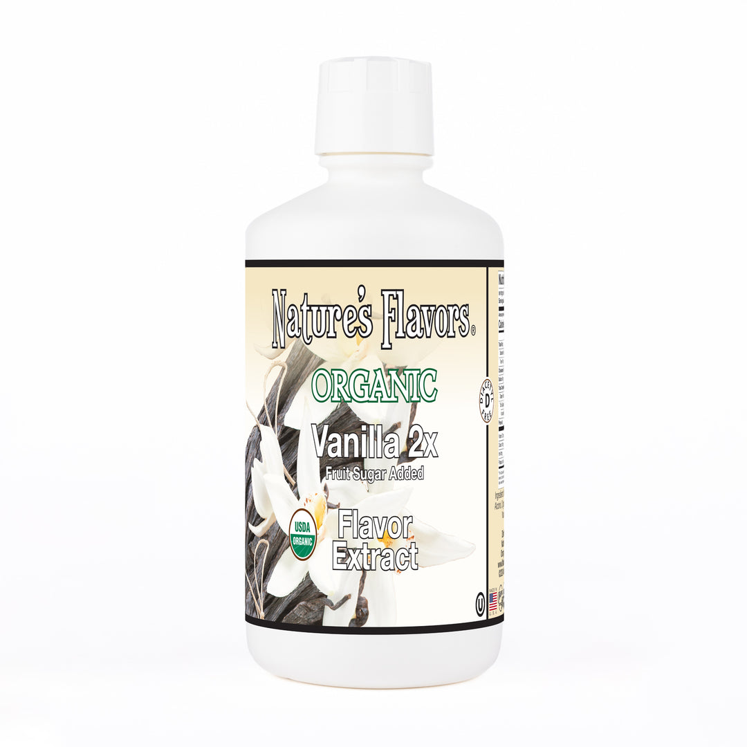 Vanilla Flavor Extract (2x Fold), Organic without Diacetyl