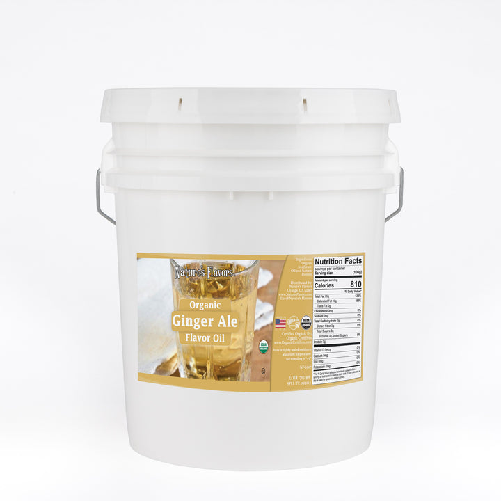 Ginger Ale Flavor Oil, Organic