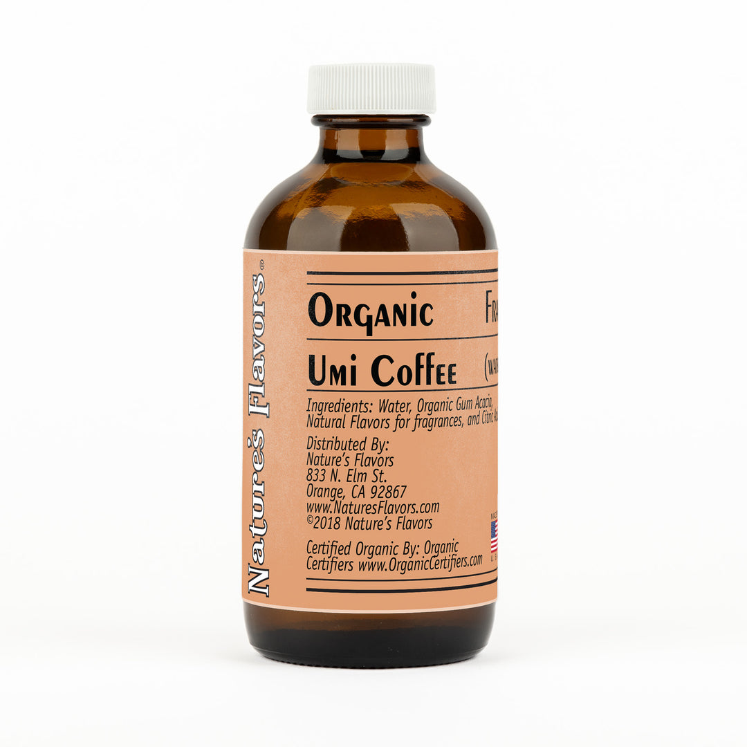 Organic Umi Coffee Fragrance Emulsion with Floral Notes (Water Soluble)