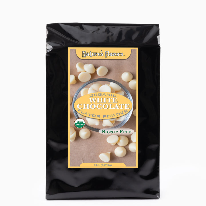 White Chocolate Flavor Powder (Sugar-Free), Organic