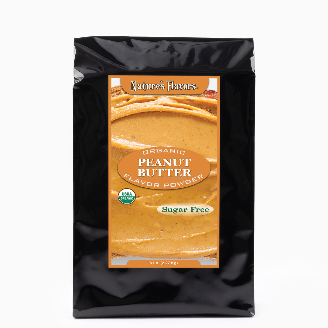 Peanut Butter Flavor Powder (Sugar-Free), Organic
