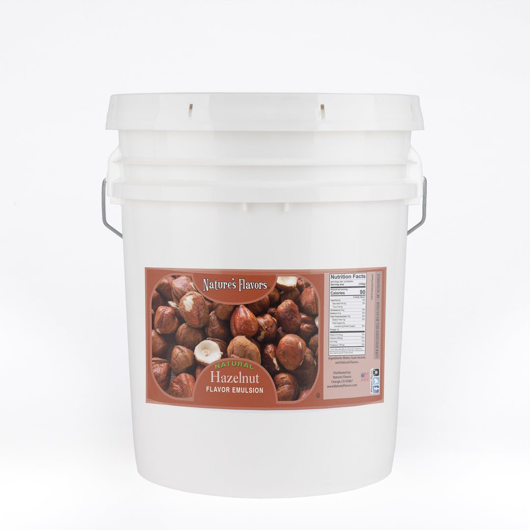 Hazelnut Flavor Emulsion for High Heat Applications