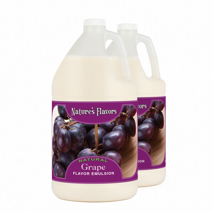 Grape Flavor Emulsion for High Heat Applications