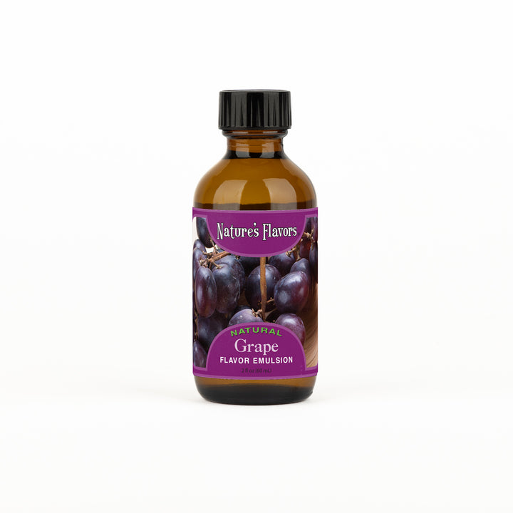 Grape Flavor Emulsion for High Heat Applications