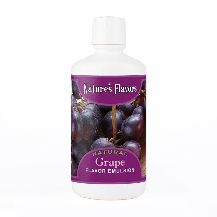 Grape Flavor Emulsion for High Heat Applications