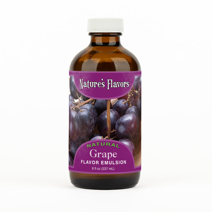 Grape Flavor Emulsion for High Heat Applications