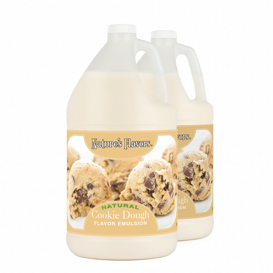 Cookie Dough Flavor Emulsion for High Heat Applications