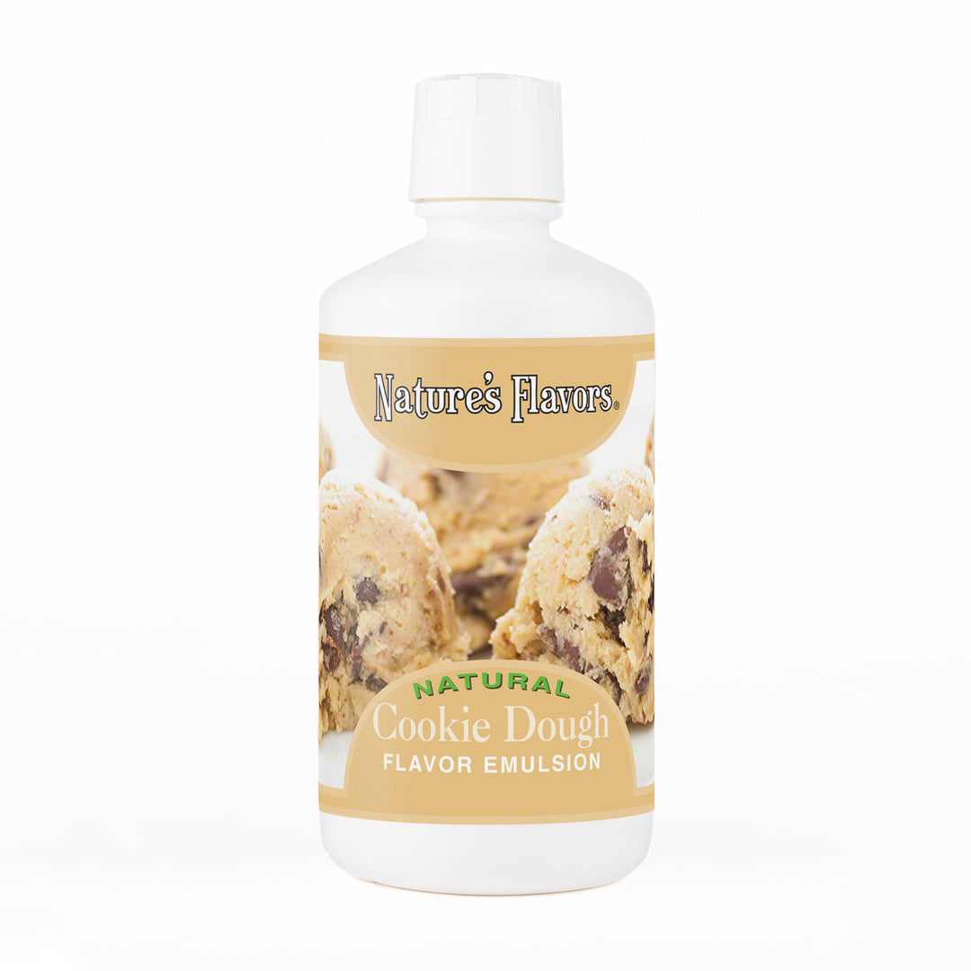 Cookie Dough Flavor Emulsion for High Heat Applications