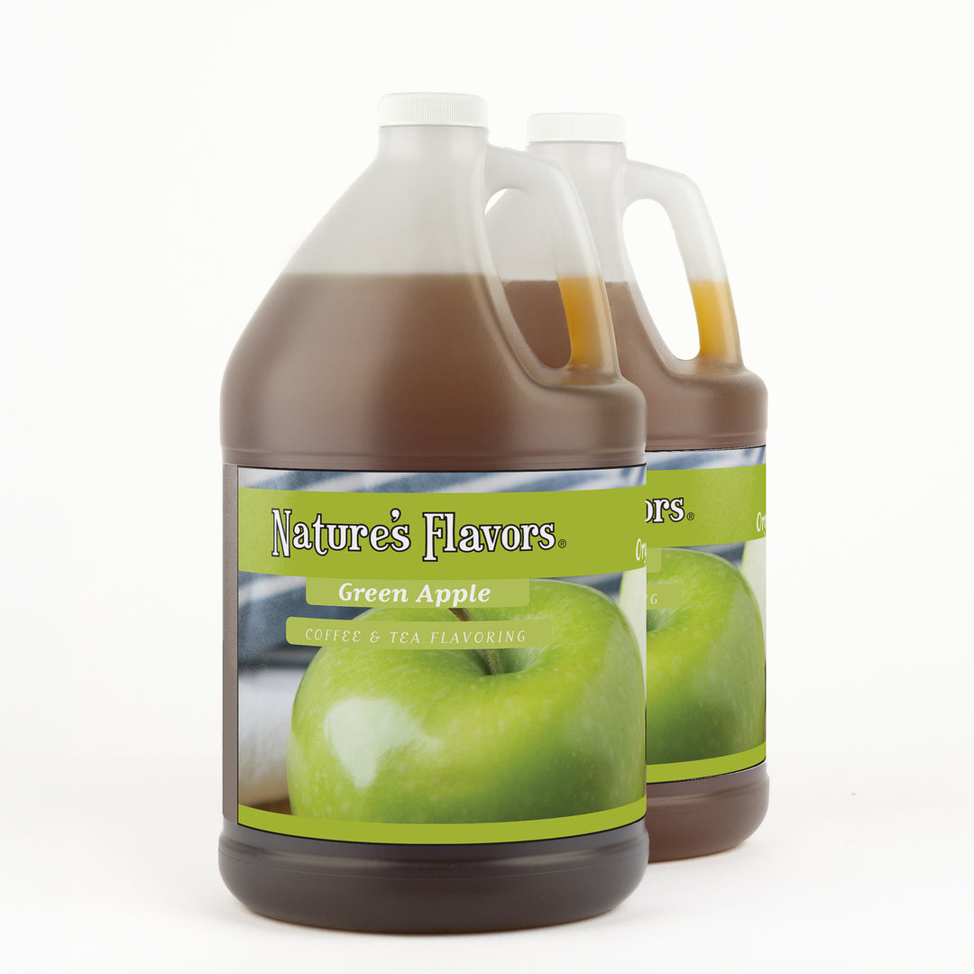 Organic Green Apple Coffee and Tea Flavoring Without Diacetyl
