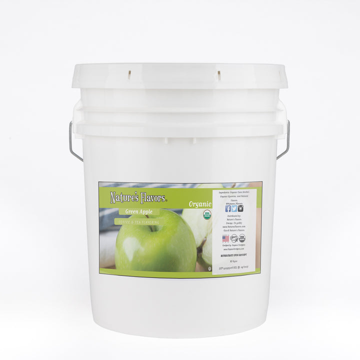 Organic Green Apple Coffee and Tea Flavoring Without Diacetyl