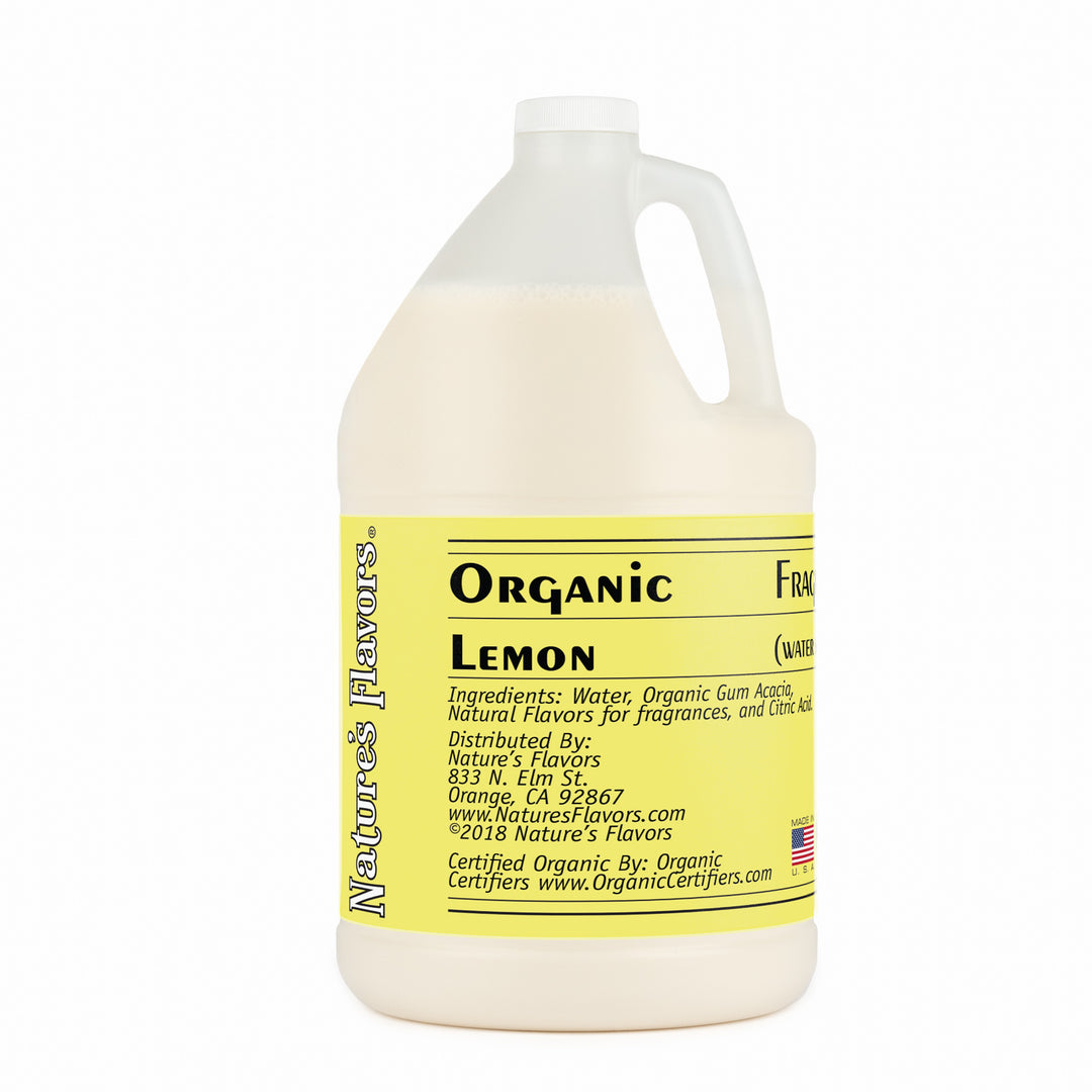 Organic Lemon Fragrance Emulsion with Floral Notes (Water Soluble)