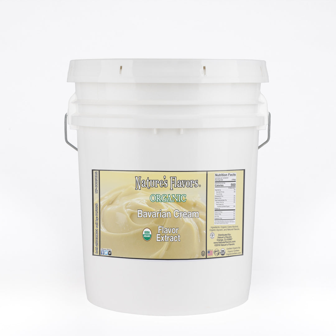 Organic Bavarian Cream Flavor Extract Without Diacetyl