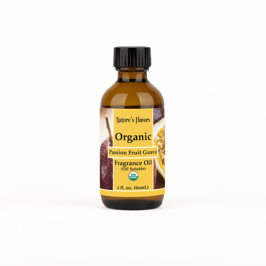 Passion Fruit Guava Fragrance Oil (Oil Soluble), Organic
