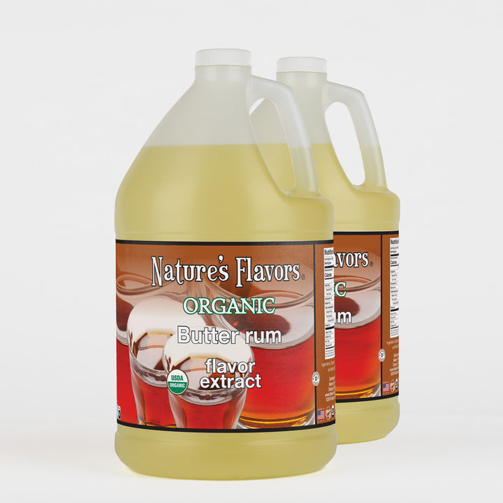 Organic Butter Rum Flavor Extract Without Diacetyl