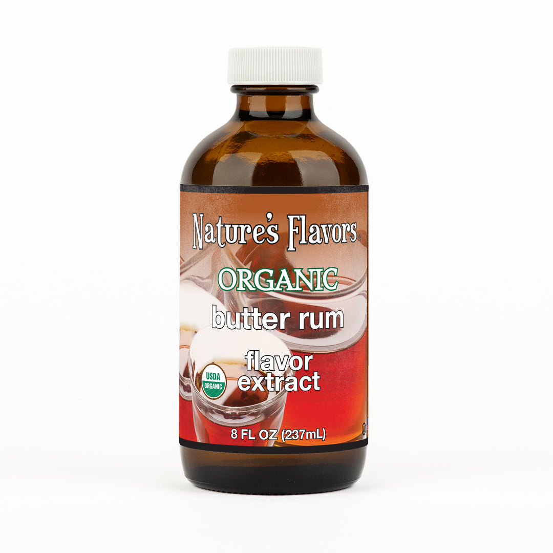 Organic Butter Rum Flavor Extract Without Diacetyl