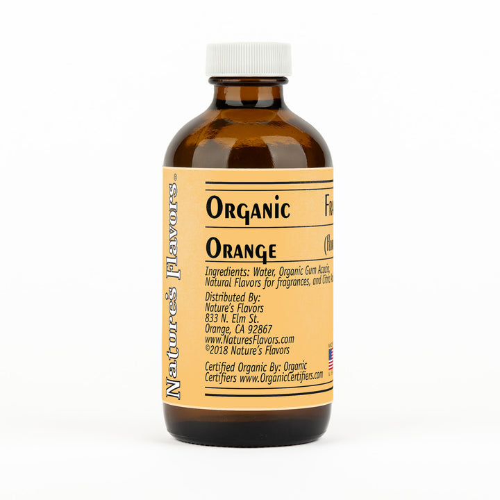 Organic Orange Fragrance Emulsion with Floral Notes (Water Soluble)