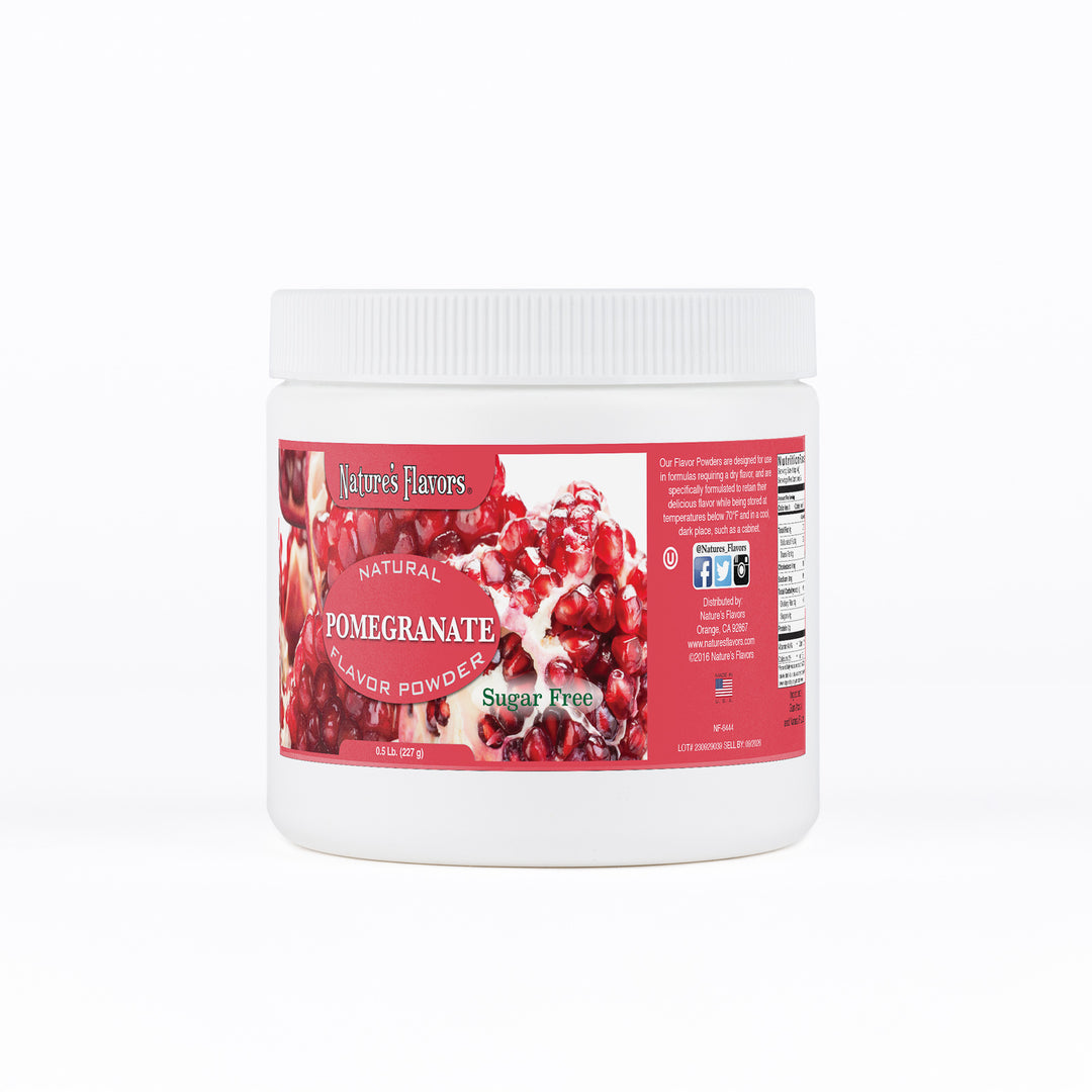 Sugar Free Pomegranate Flavor Powder