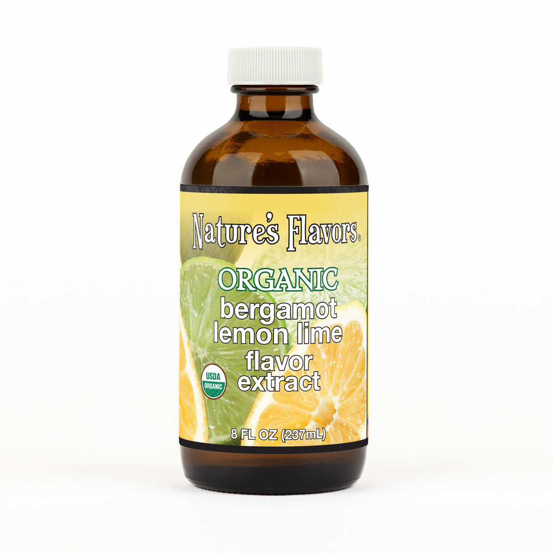 Organic Bergamot Lemon Lime Flavor Extract Without Diacetyl