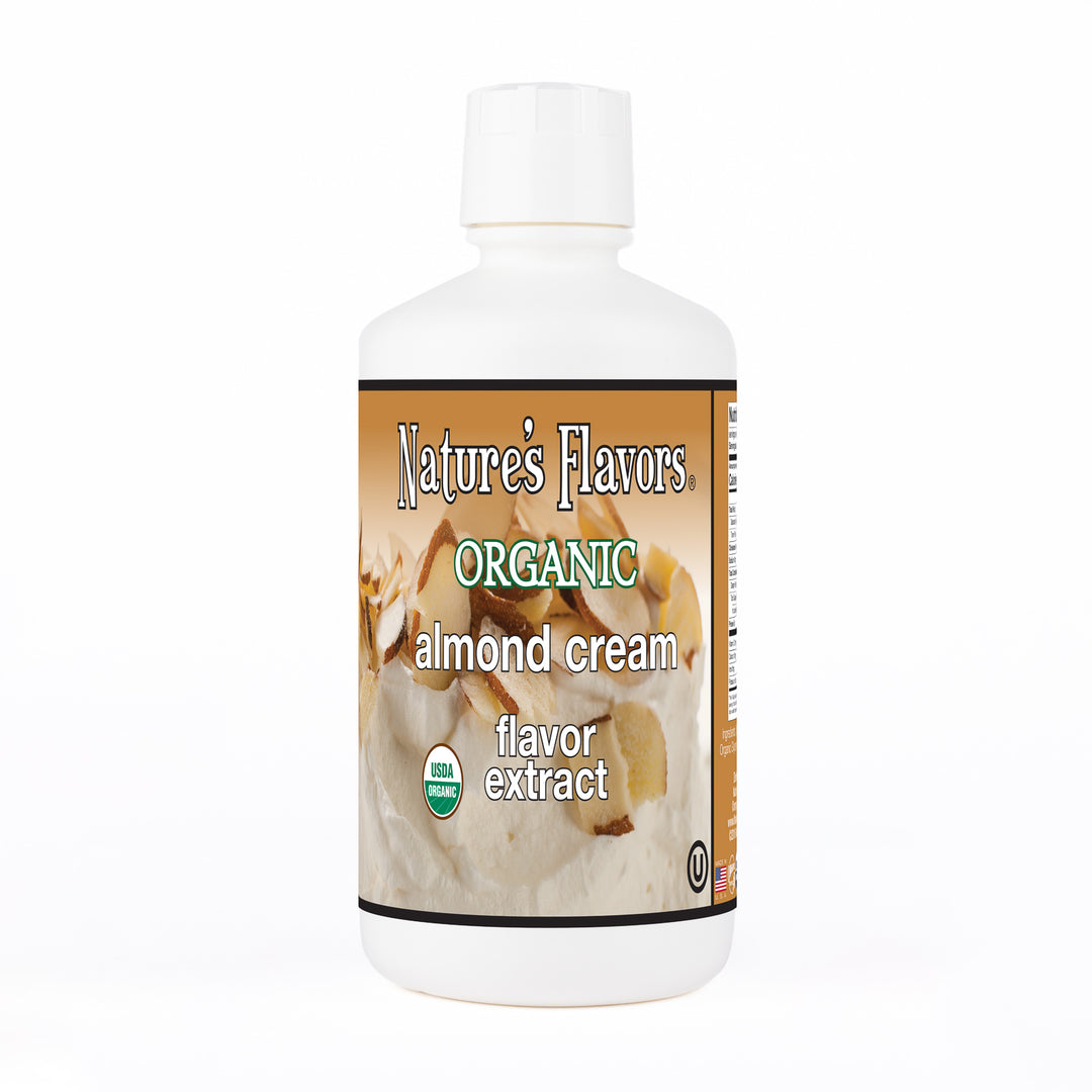 Almond Cream Flavor Extract, Organic