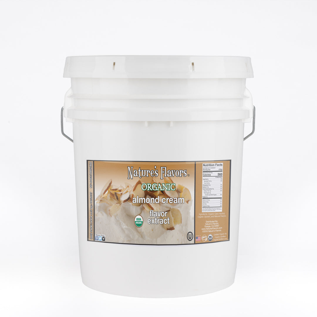 Almond Cream Flavor Extract, Organic