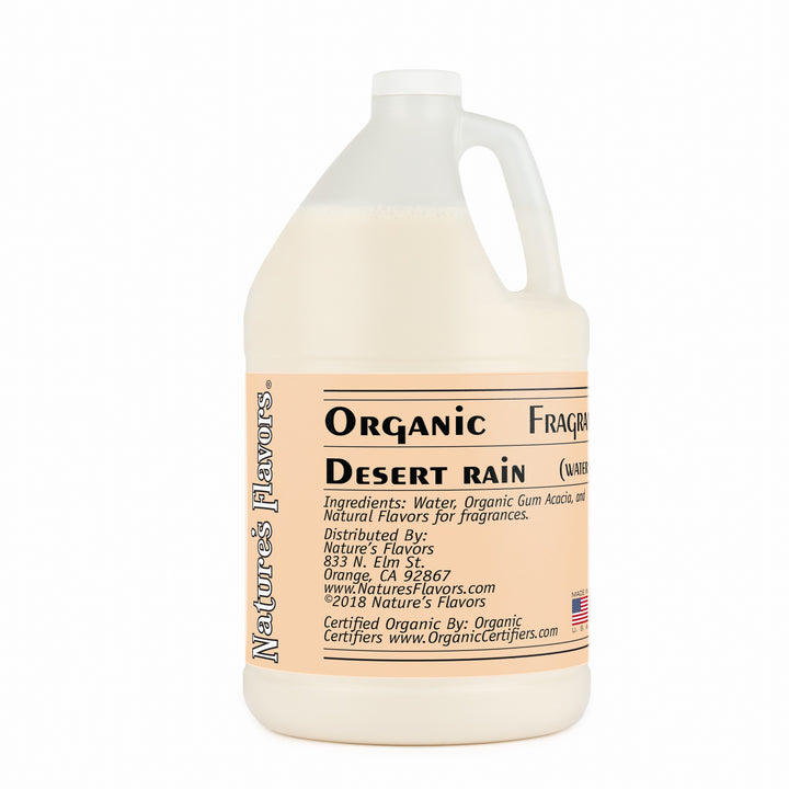 Organic Desert Rain Fragrance Emulsion with Floral Notes (Water Soluble)