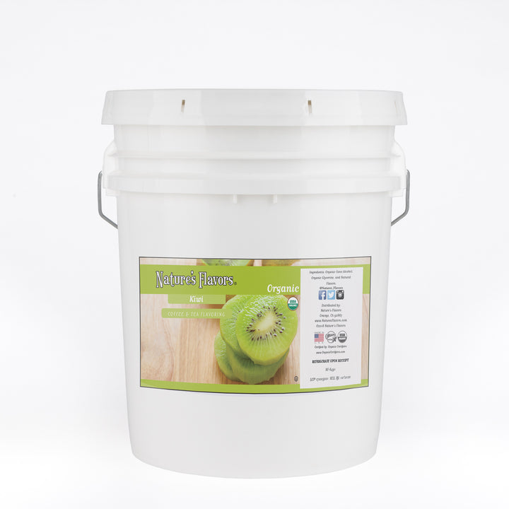 Organic Kiwi Coffee and Tea Flavoring Without Diacetyl