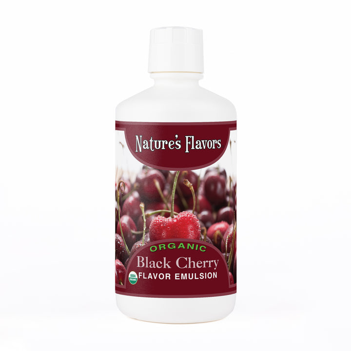 Black Cherry Flavor Emulsion for High Heat Applications, Organic