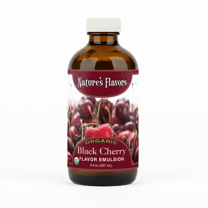 Black Cherry Flavor Emulsion for High Heat Applications, Organic