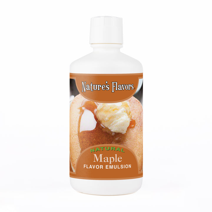 Maple Flavor Emulsion for High Heat Applications