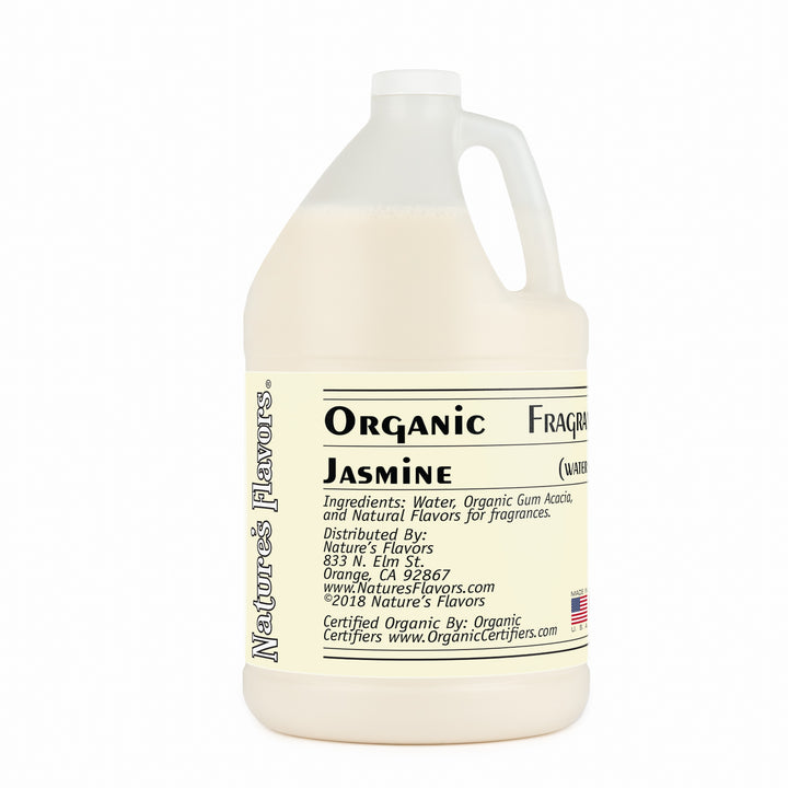 Organic Jasmine Fragrance Emulsion with Floral Notes (Water Soluble)