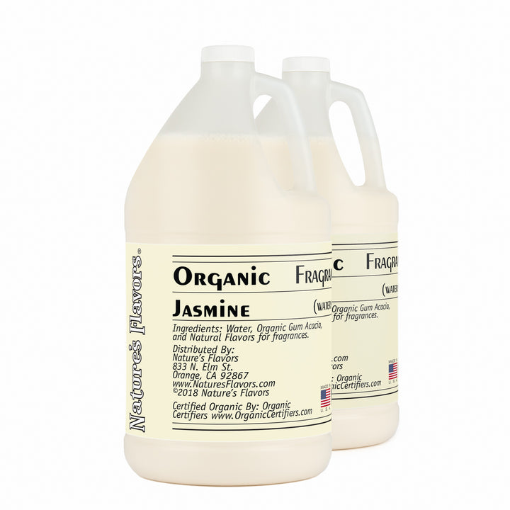 Organic Jasmine Fragrance Emulsion with Floral Notes (Water Soluble)