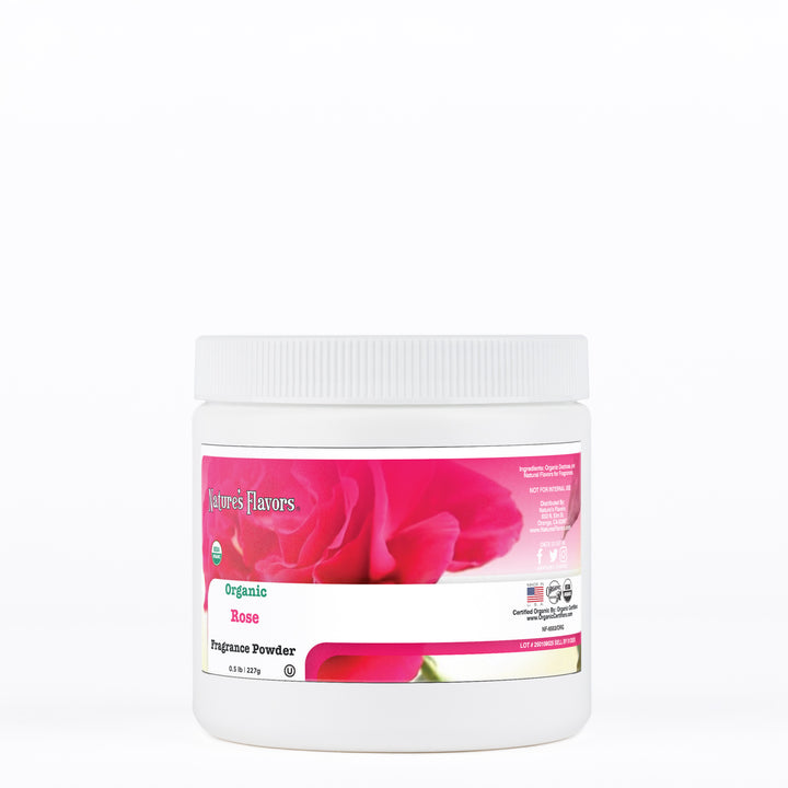 Organic Rose Fragrance Powder