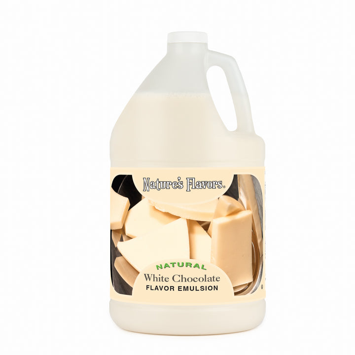 White Chocolate Flavor Emulsion for High Heat Applications