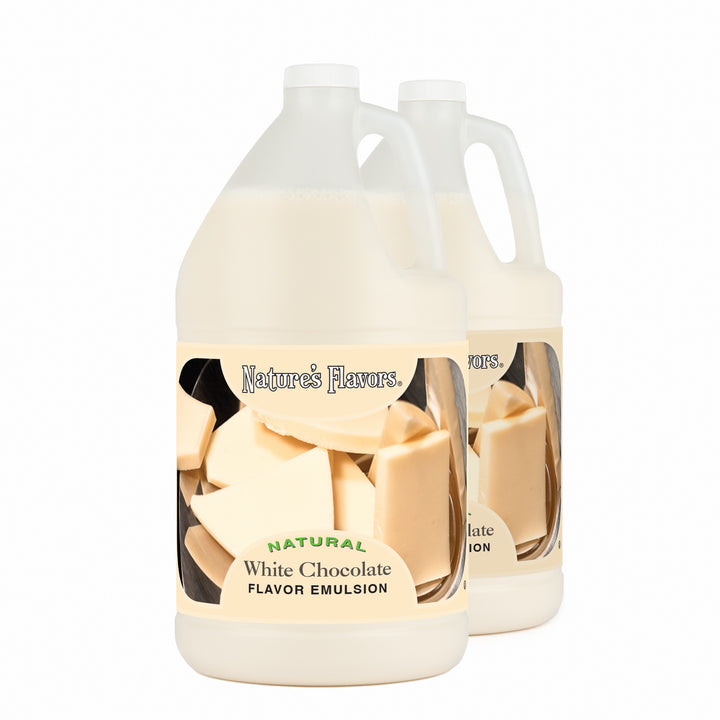 White Chocolate Flavor Emulsion for High Heat Applications
