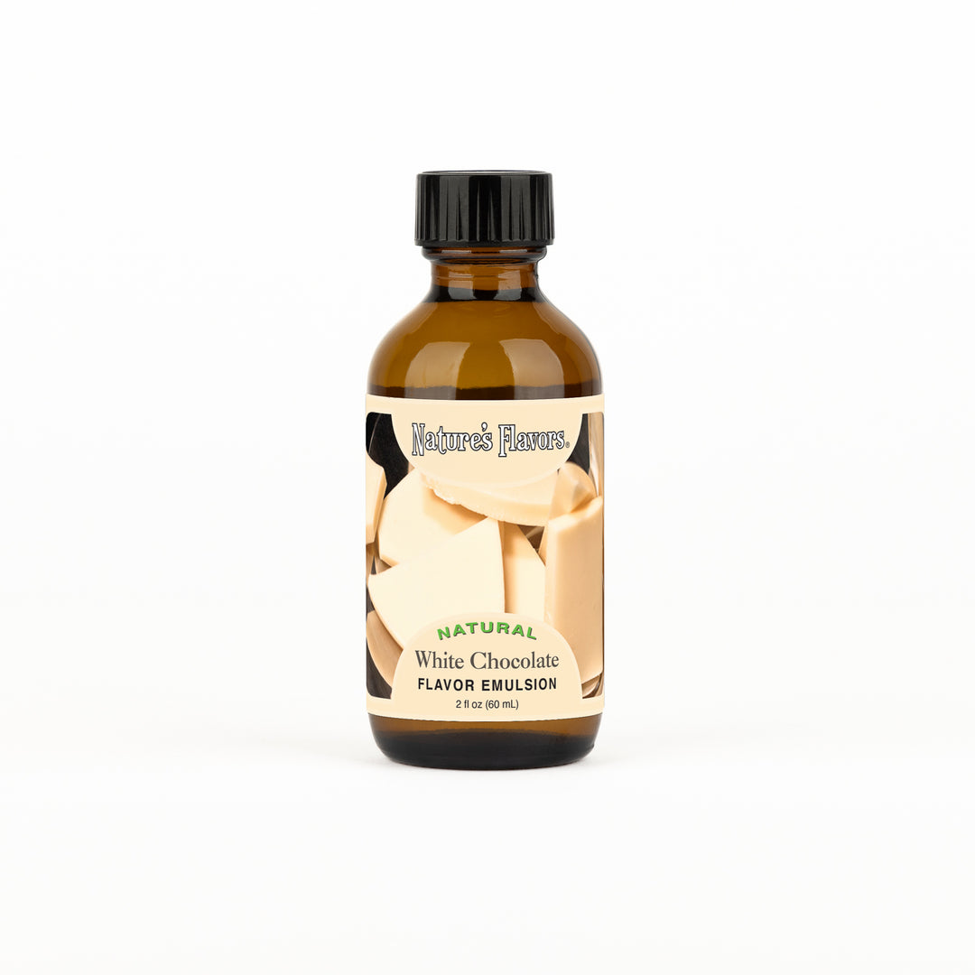 White Chocolate Flavor Emulsion for High Heat Applications