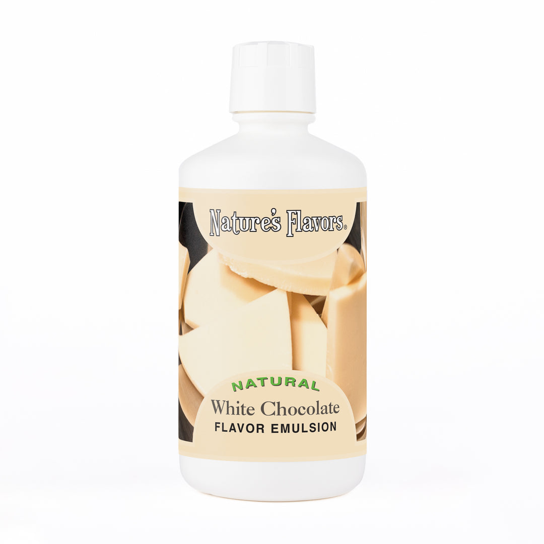 White Chocolate Flavor Emulsion for High Heat Applications
